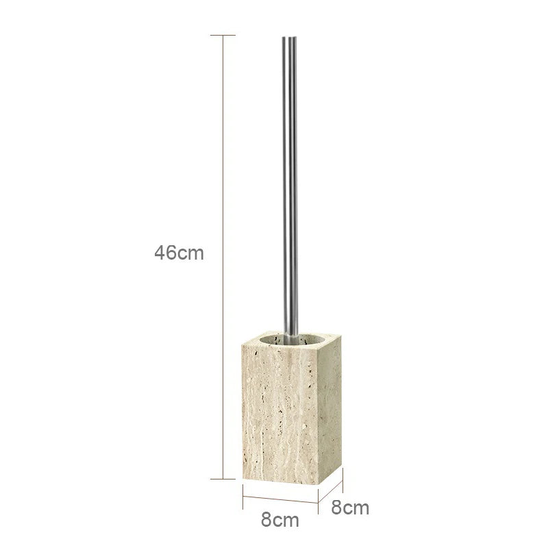 natural marble bathroom accessory set - vue 26 sur 30