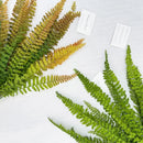 Artificial fern leaves for festive decoration, set of 14