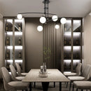 Modern LED glass chandelier Youlaike for living room and kitchen