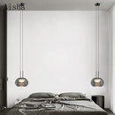 Modern glass pendant light for an elegant interior