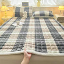 warm velvet mattress topper for winter comfort