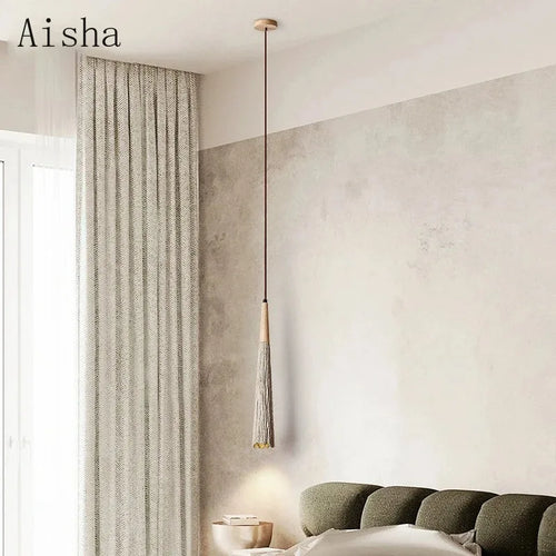 Decorative LED cement pendant light for modern lighting - vue 6 sur 7