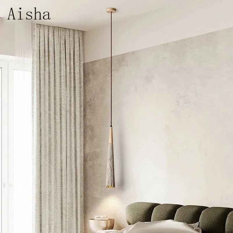 Decorative LED cement pendant light for modern lighting - vue 5 sur 7