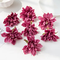 Set of 20 silk wall flowers for varied decoration
