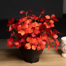 Artificial four leaf clover plants for indoor decoration