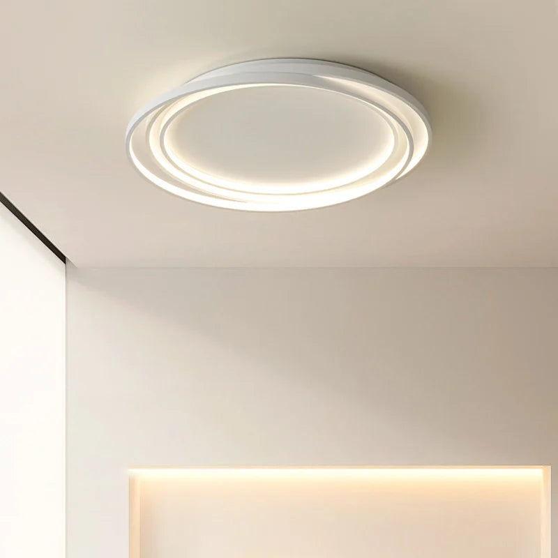 Ultra slim modern LED chandelier for indoor decoration - vue 5 sur 22