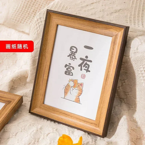 Decorative acrylic photo frame for living room and bedroom - vue 11 sur 12