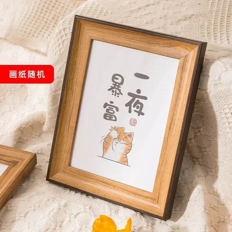 Decorative acrylic photo frame for living room and bedroom - vue 10 sur 12