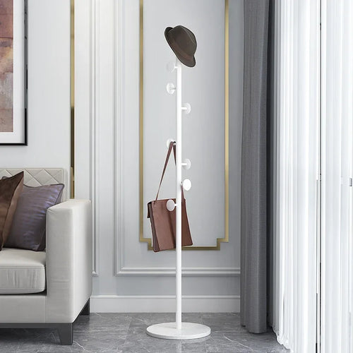 floor-standing coat rack for clothes and bags, versatile - vue 12 sur 17