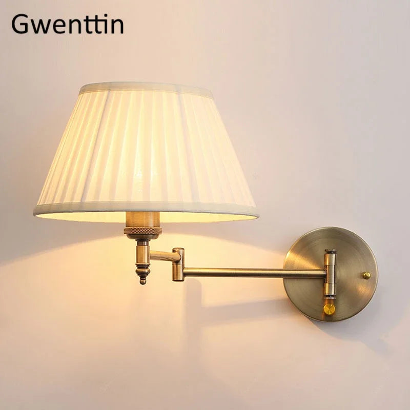 European and American style flexible wall light for home decoration