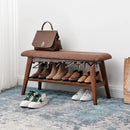 European multifunctional shoe bench for entrance