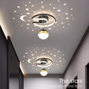 Star LED ball pendant light for indoor and outdoor decoration