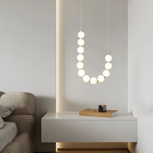 Modern French copper chandelier bar light duplex design - vue 3 sur 28