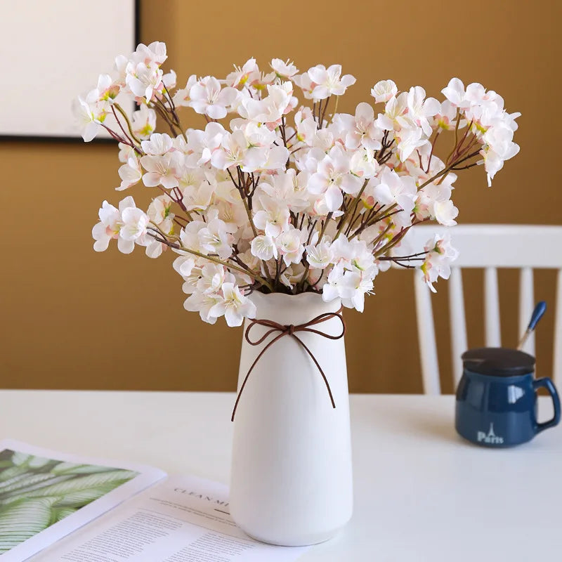 Artificial cherry blossom flowers for wedding, DIY and garden decoration - vue 4 sur 8