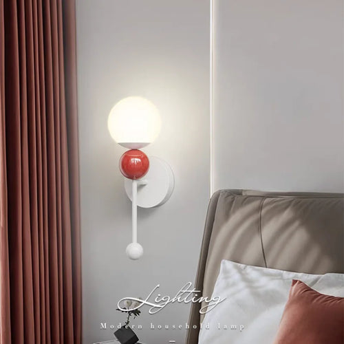 modern designer wall light for creative interior decoration - vue 3 sur 7