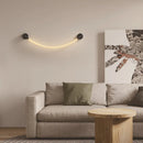 Minimalist luxury flexible artistic silicone LED lamp