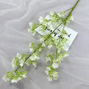 Artificial silk gypsophila branches for indoor decoration