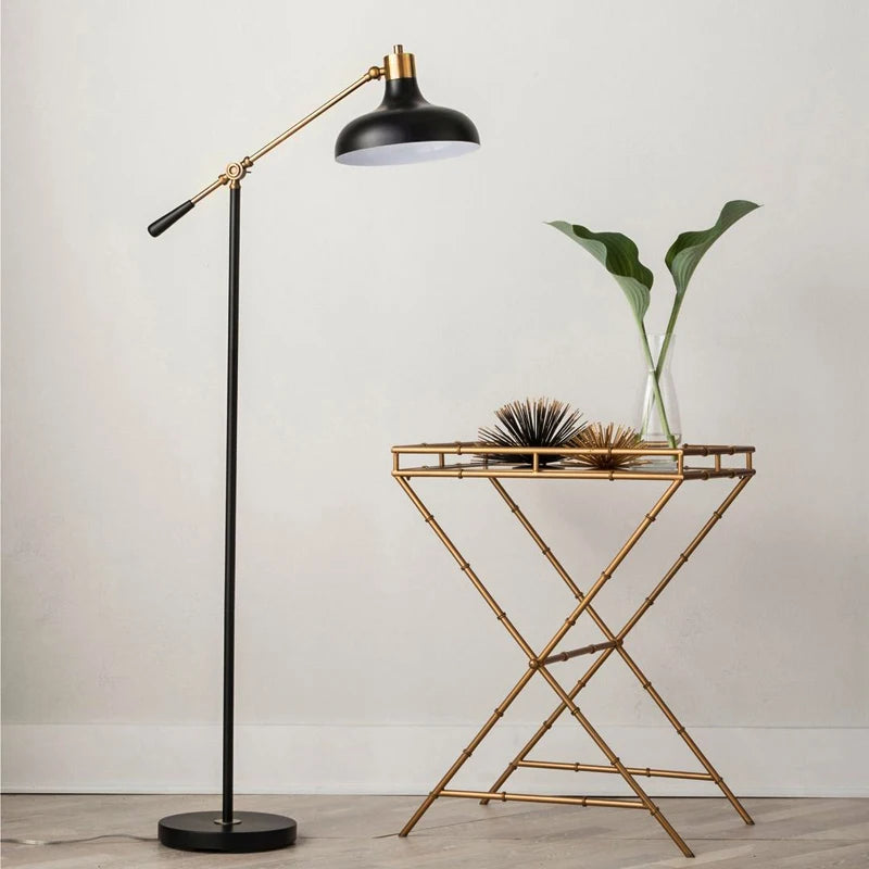 Simple retro floor lamp for indoor and outdoor use