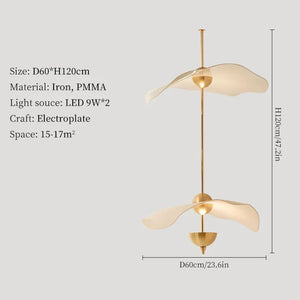 Modern LED pendant for elegant interior décor