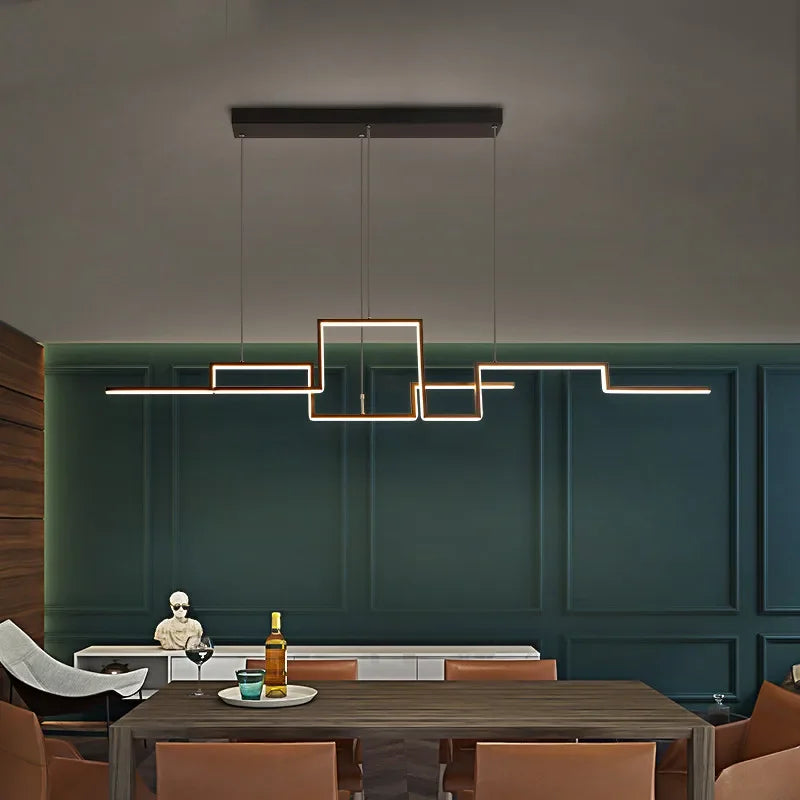 Modern dimmable chandelier for indoor use with elegant design
