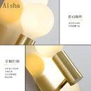 Luxury oval Nordic wall light for interior decoration