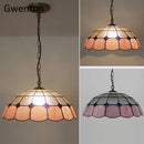 Tiffany style stained glass pendant light for interior decor