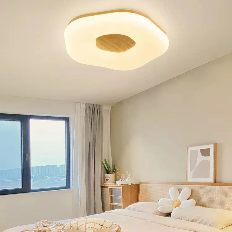 Ultra-slim LED ceiling light ideal for indoor lighting and decoration - vue 6 sur 10