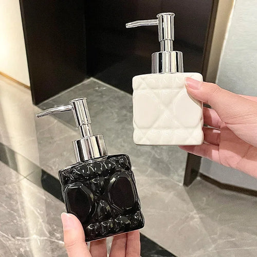 ceramic bottle for gel and hand sanitizer - vue 2 sur 8