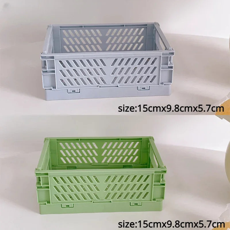 foldable storage basket for makeup jewelry toys and more - vue 20 sur 28