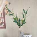 Artificial eucalyptus silk leaf for interior decoration