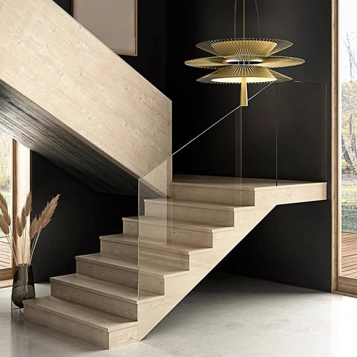 Modern minimalist LED designer chandelier for food bars - vue 6 sur 15