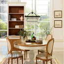 Retro crystal teardrop LED pendant light for interior decor