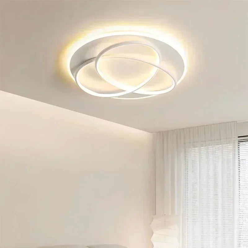 Modern minimalist LED ceiling light for decorative interiors