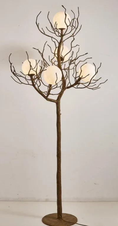 Vintage branch LED chandelier unique indoor decoration
