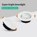 Versatile and modern recessed LED spotlight for indoor lighting