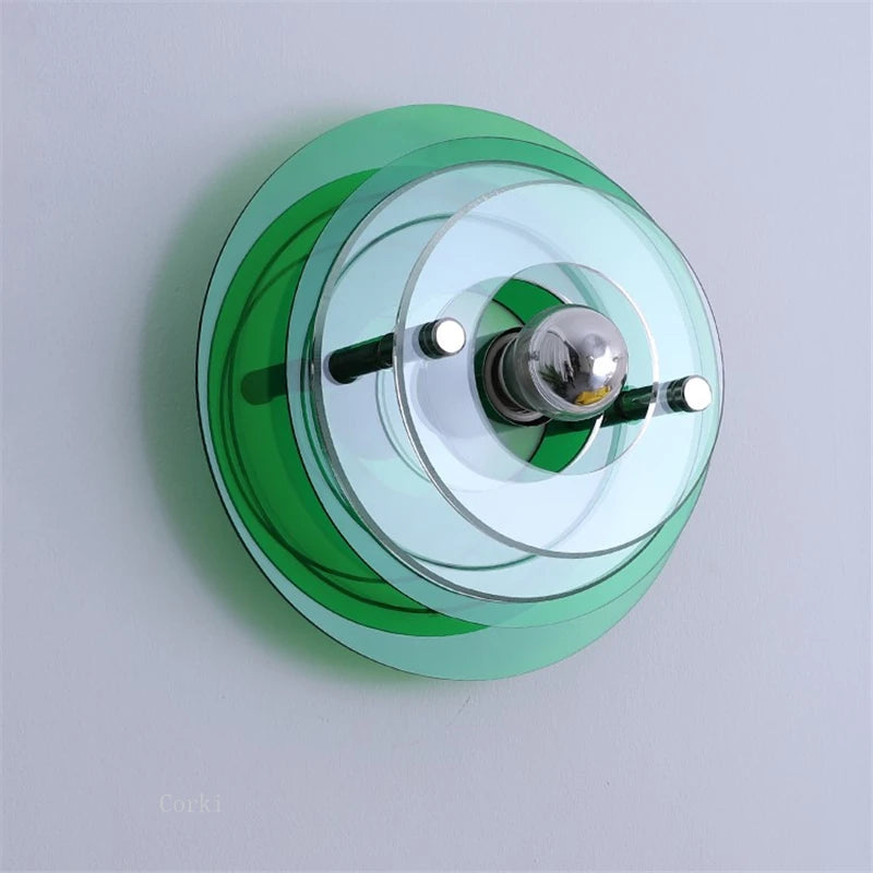 modern acrylic wall light for bright interiors - vue 6 sur 12