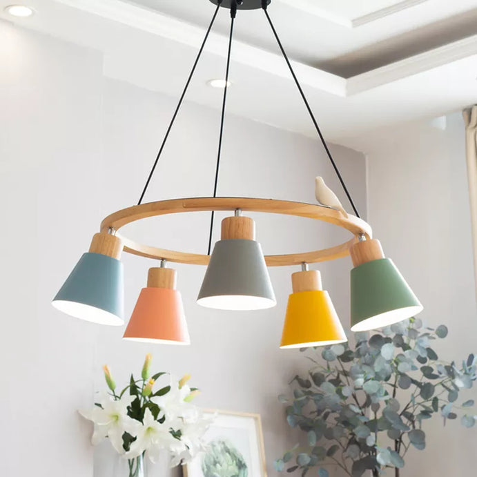 Macaron modern Nordic pendant lamp