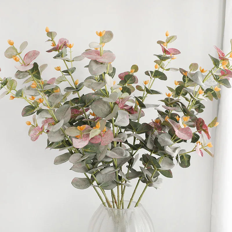 Artificial eucalyptus leaves for indoor and outdoor decoration