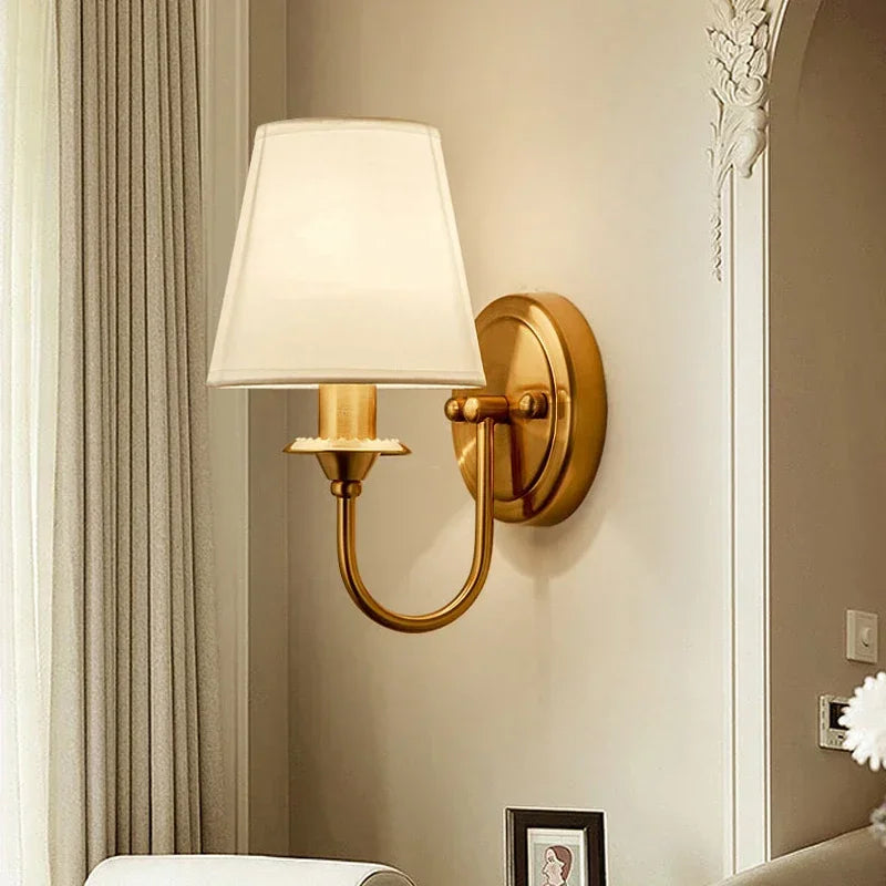 Simple european style LED wall light for hotel or villa