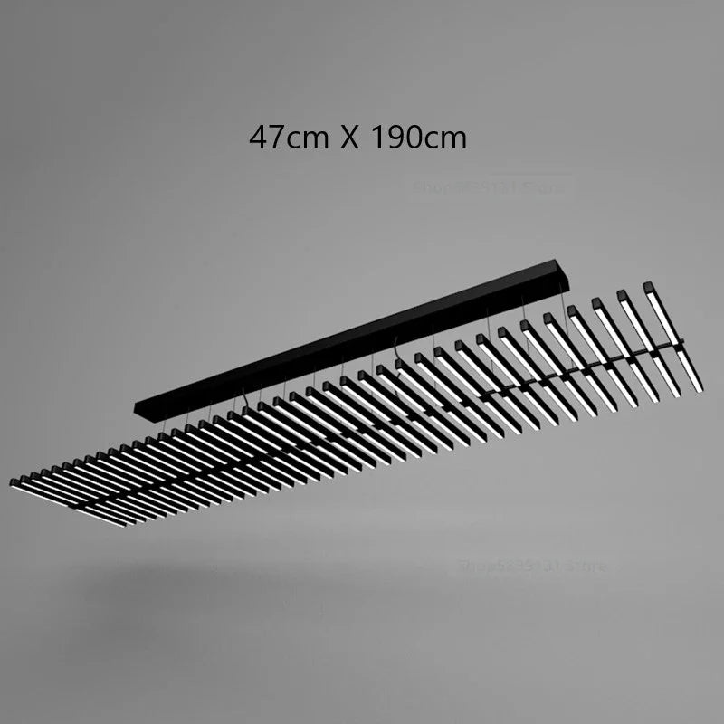 Modern Nordic style LED pendant ceiling light indoor decorative lighting - vue 11 sur 14