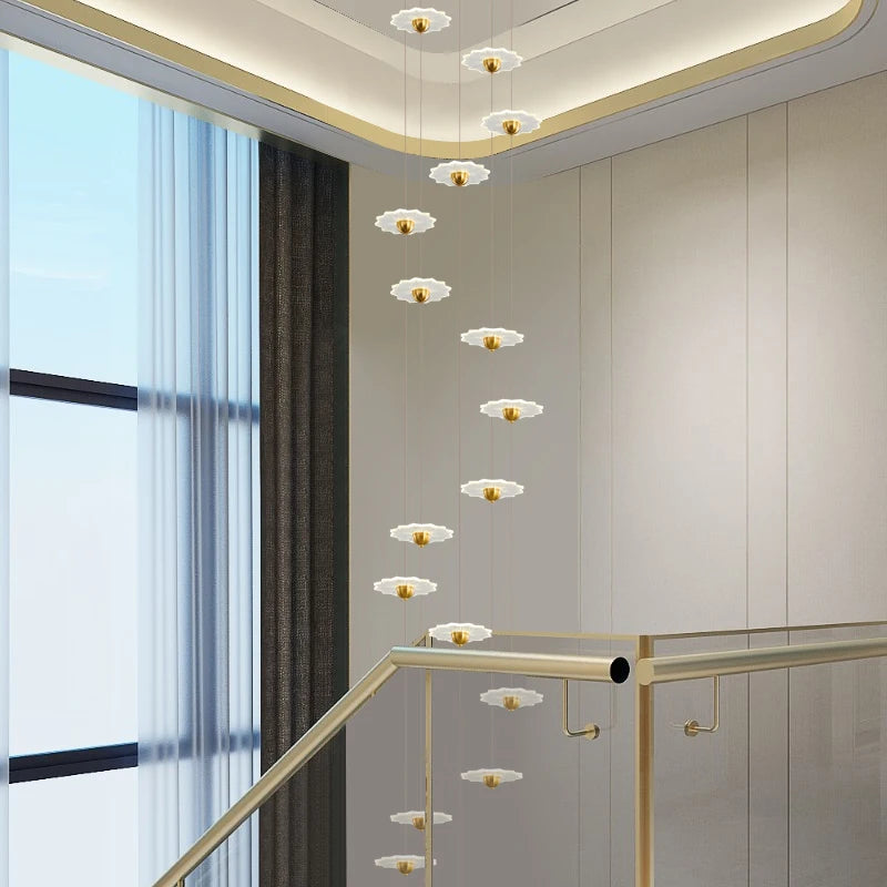 Modern LED chandelier for elegant and contemporary interiors