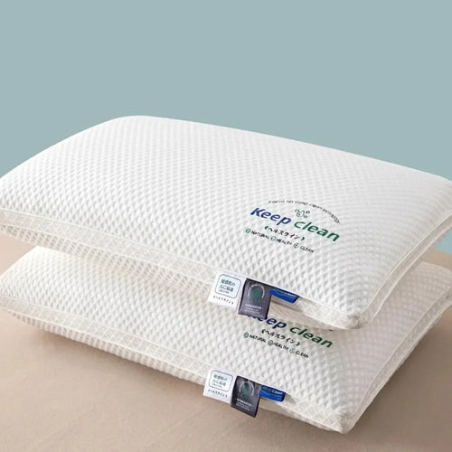 3D Neck Pillow with High Elasticity and Non Collapse, Soft Neck Protection, Single Person Sleeping Pillow, Hotel Home Bedding - vue 7 sur 7