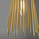 Luxury designer wall light in antique metal for an elegant interior
