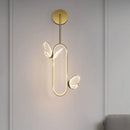 Nordic design butterfly LED wall light for interior decoration