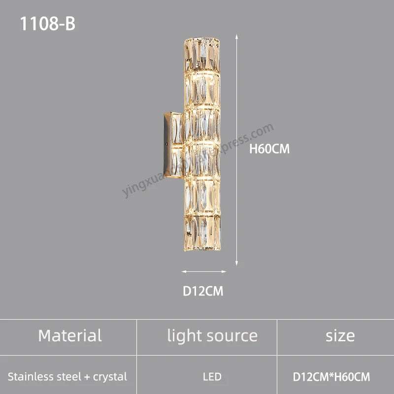 Modern LED wall light for elegant indoor lighting