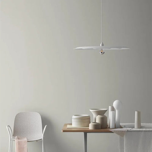Simple nordic iron pendant light for restaurants and cafés - vue 5 sur 6