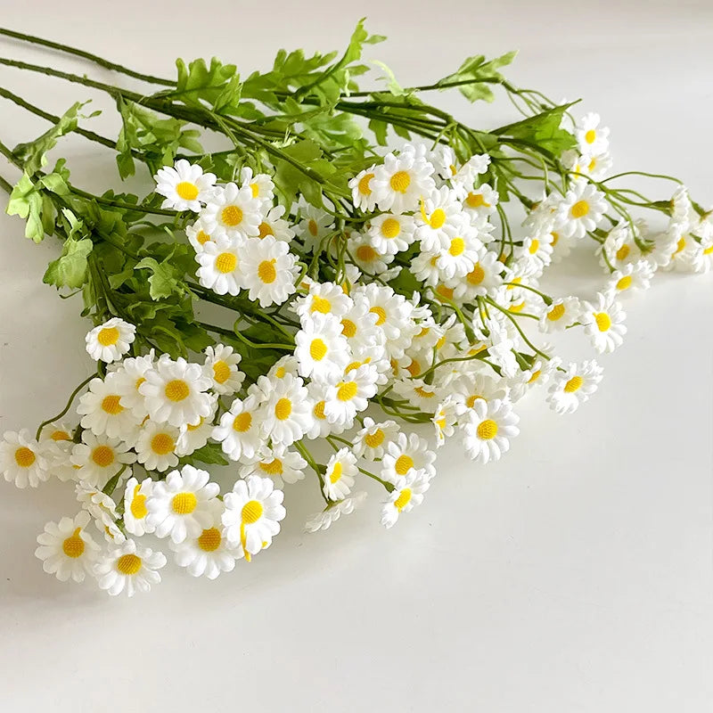 30 artificial flower heads for decoration and floral arrangements