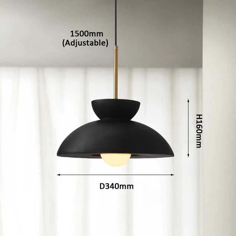 Nordic wabi sabi design pendant light for modern decor