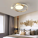 Modern nordic gold chandeliers