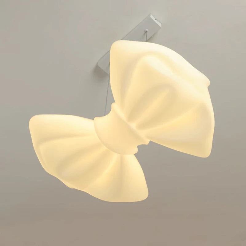 Modern bow knot LED ceiling light for interior decoration